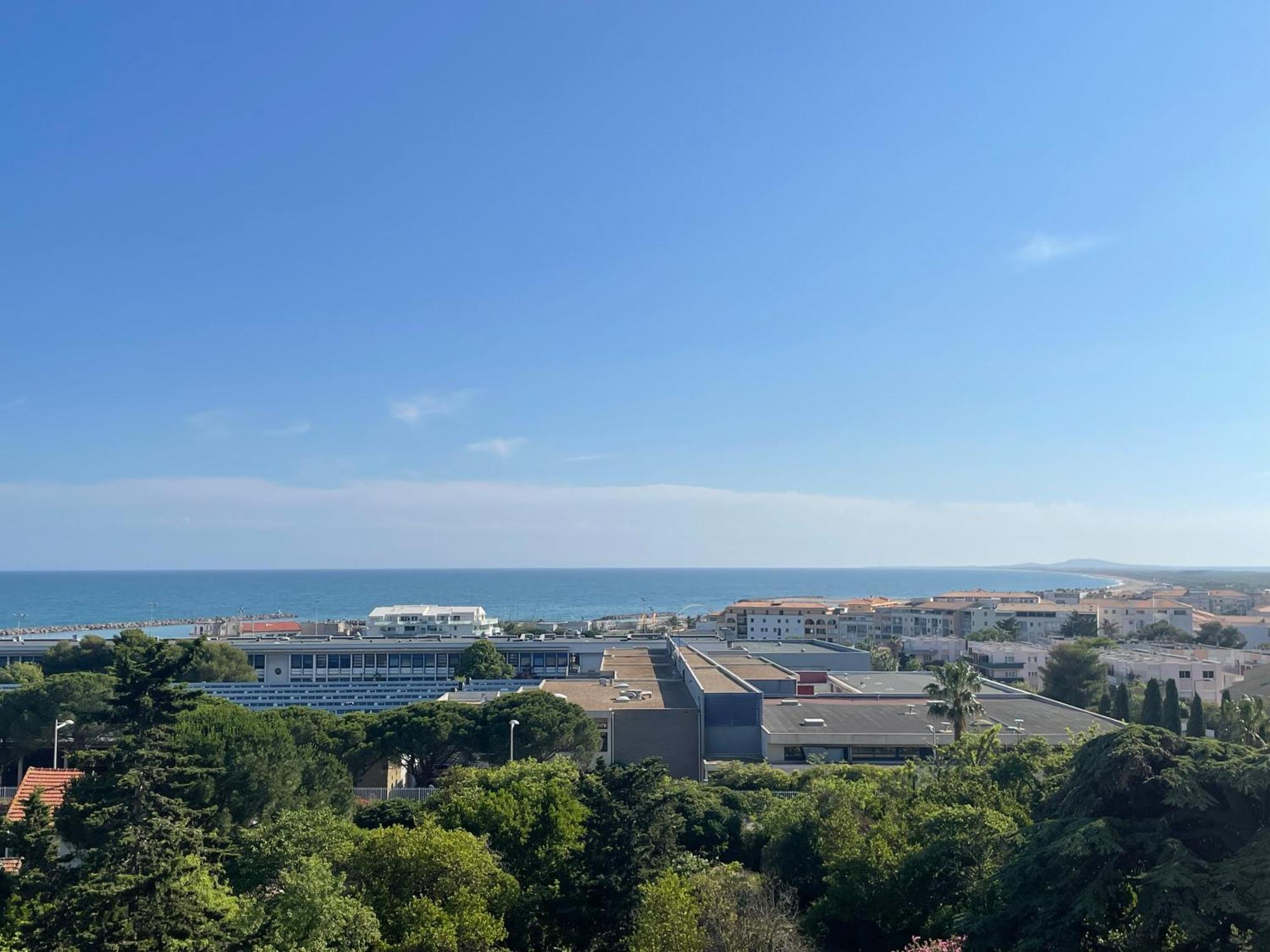 Spacieux T3 Terrasse Vue Mer Sete Ngoại thất bức ảnh